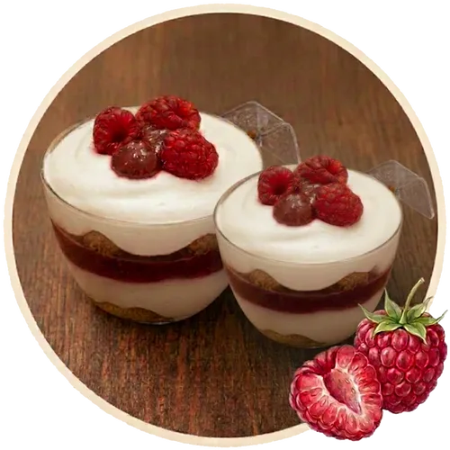Tiramisu caramel et framboise artisanal Esalta