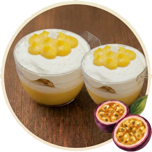 Tiramisu au fruit de la passion artisanal Esalta